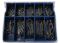 Набір гачків - Розміри 3-12 - 60 шт/уп - Чорний
