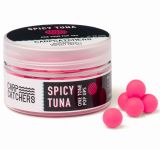 Бойли Carp Catchers Pop Ups - Плаваючі - Ø10 мм - Однотонні - Fluoro Pink - Spice Tuna - 40-41 шт/уп