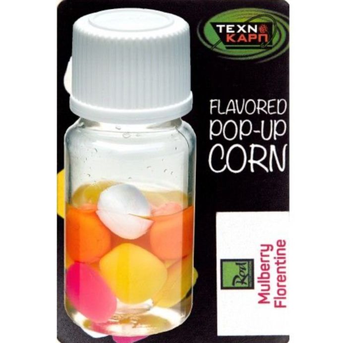 Силіконова кукурудза - Технокарп - Pop-up Texnocorn Mix - 10 мм - Mulberry Florentine-RodHutchinson (Шовковиця) - 10 шт/уп