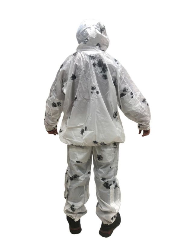 Маскувальний костюм тактичний ЗСУ - Зимовий - Водовідштовхувальний - Білий (Клякса)