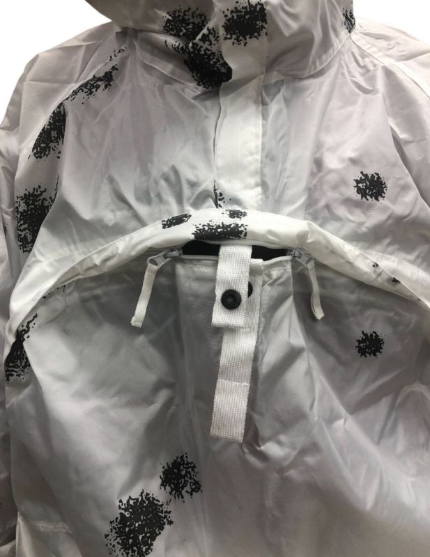 Маскувальний костюм тактичний ЗСУ - Зимовий - Водовідштовхувальний - Білий (Клякса)