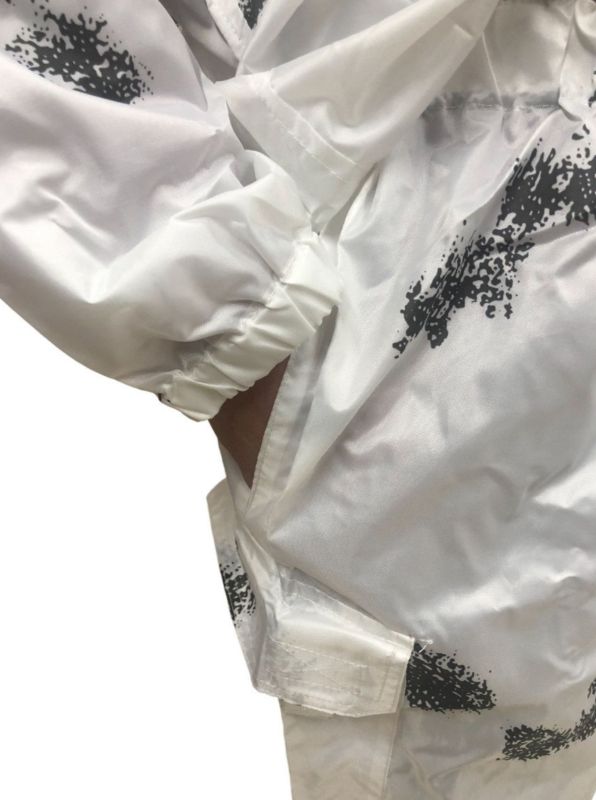 Маскувальний костюм тактичний ЗСУ - Зимовий - Водовідштовхувальний - Білий (Клякса)