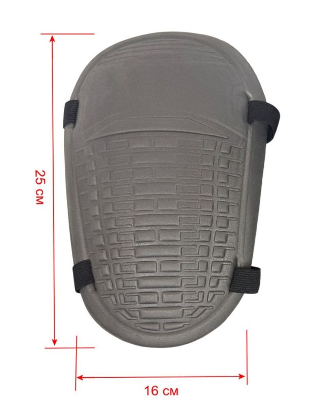 Наколінники зимові Anvi EVA - 25x16 см - Сірий