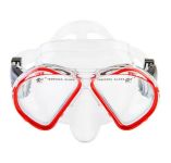 Маска для плавання Dolvor - M293P - Червоний