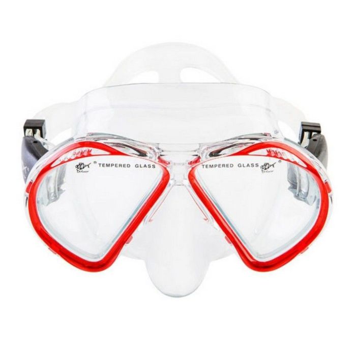 Маска для плавання Dolvor - M293P - Червоний