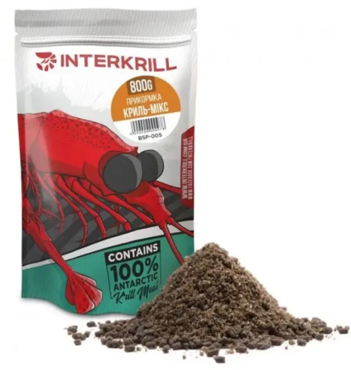 Підгодовування Interkrill Флет Метод Мікс Кріль-Мікс (BSP-005B) - 800 г