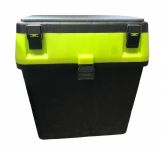 Ящик для зимової риболовлі - Чорний із салатовим - Україна