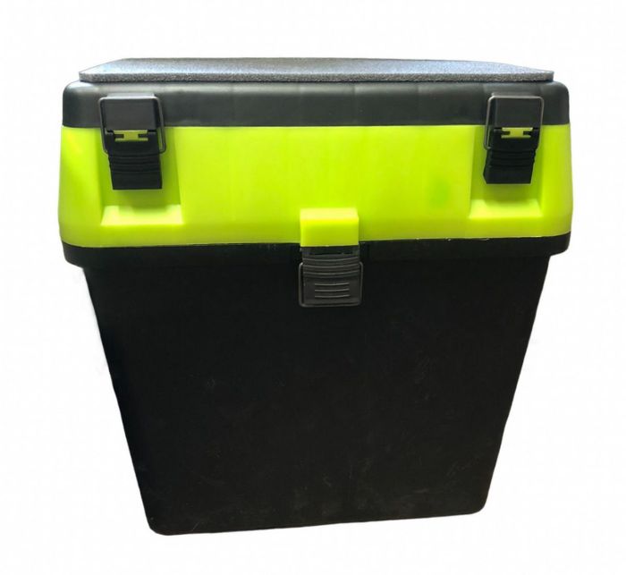 Ящик для зимової риболовлі - Чорний із салатовим - Україна