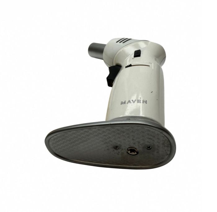 Професійний газовий пальник MAVEN HL-559 - Гостре полум'я - З п'єзопідпалом - Автоматичний - Китай - Білий