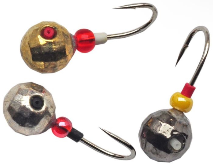 Мормишка Вольфрамова Володимирська "Куля гранена з кембриком" - 5 мм - 1,01 г - Арт.555