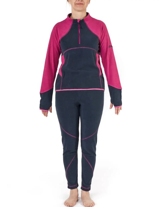 Термобілизна Norfin Women Performance Space Blue - Синьо-пурпурний