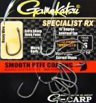 Гачок Gamakatsu G-Carp Specialist RX - Тефлонове покриття - 10 шт/уп