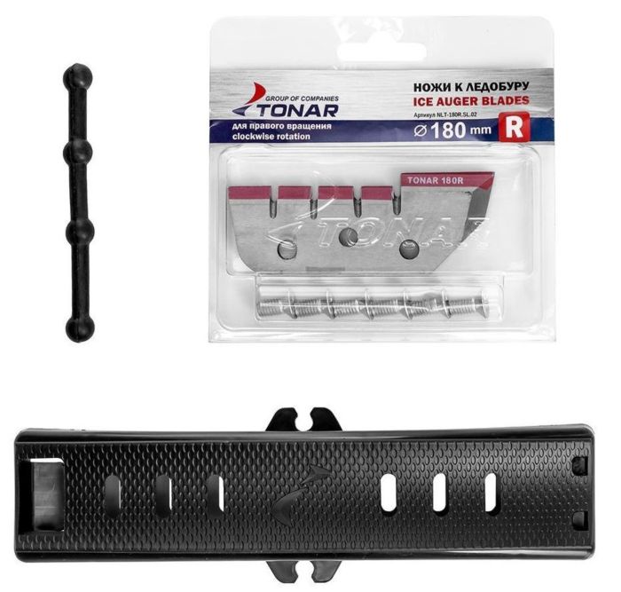 Льодобур Барнаульський Тонар "ТОРНАДО-М2" - 180R (праве обертання) - Без чохла