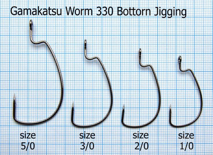 Гачок Gamakatsu Worm 330 Bottorn Jigging