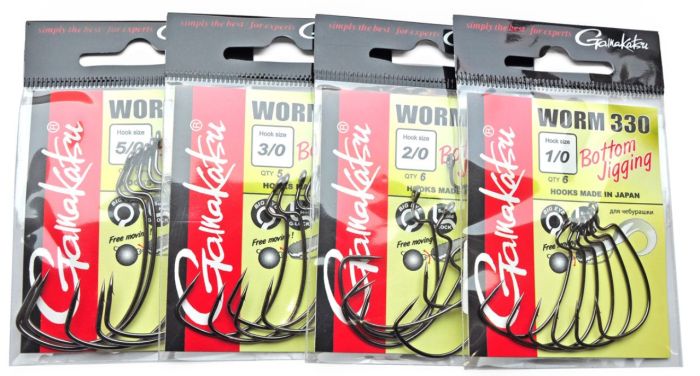 Гачок Gamakatsu Worm 330 Bottorn Jigging