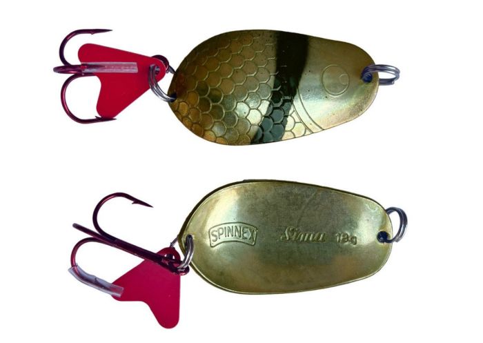 Блешня Spinnex Sima - Вагається - 18 г - З лускою - 200-Gold