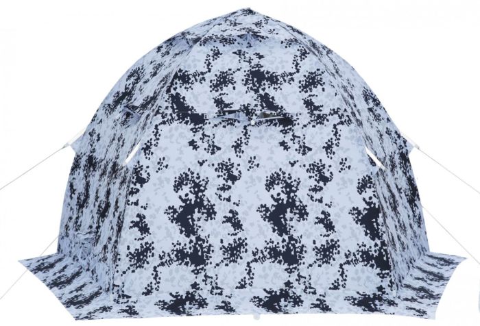 Палатка зимова Лотос 3 - Білий камуфляж