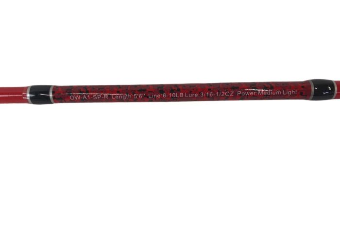 Набір Спінінгіста (спінінг+котушка+ коробка з наживками) - Червоний