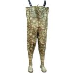 Напівкомбінезон рибальський ПВХ 11(С)1500Р - Камуфляж, FortMen Білорусь (ПластТрейд)