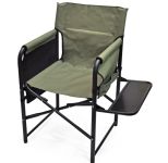 Крісло розкладне Ралф "Режисер" з полицею дерево - Хакі