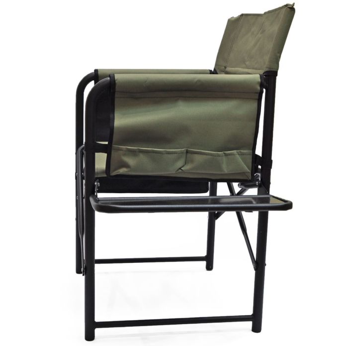 Крісло розкладне Ралф "Режисер" з полицею дерево - Хакі