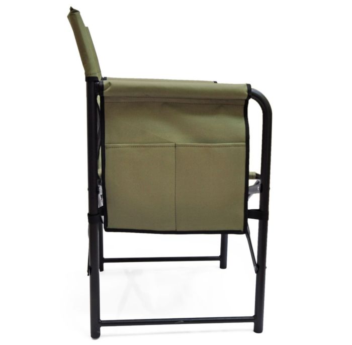 Крісло розкладне Ралф "Режисер" з полицею дерево - Хакі