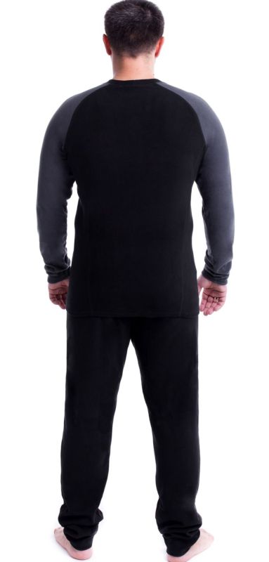 Термобілизна Carpe Diem - Мікрофліс - Сіро-чорний