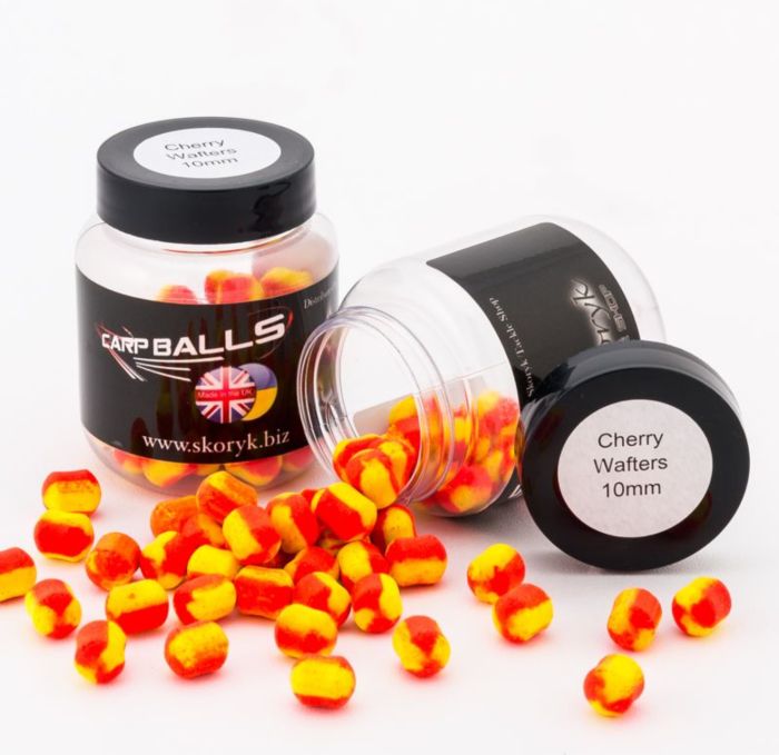 Бойли Carp Balls Wafters - Нейтральна плавучість - Ø10 мм - Cherry (Вишня)