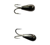 Мормишка Вольфрамова Hayabusa Коза - З вушком - Чорний нікель