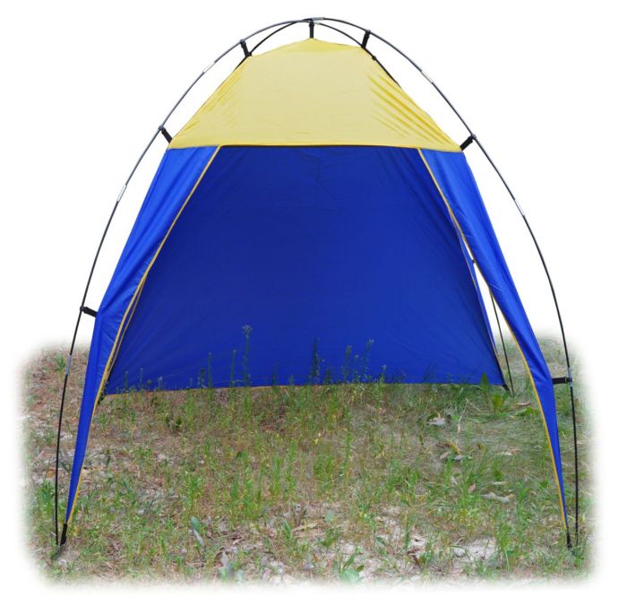 Намет для пляжу - Сонцезахисний - Жовто-синій