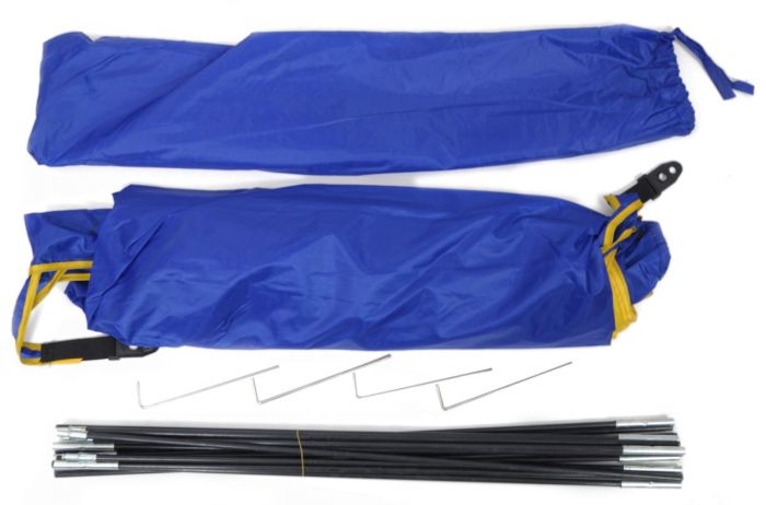 Намет для пляжу - Сонцезахисний - Жовто-синій