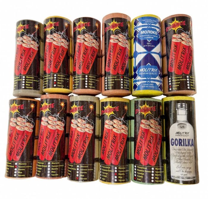 ТехноПланктон Molitrix - Серія "Dynamite" - Трав'яний лікер (Jägermeister) - 4 шт/уп