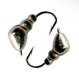 Мормишка Вольфрамова - Мураха №3 - 0.9 г - Прибалтика - Срібло - 10 шт/уп