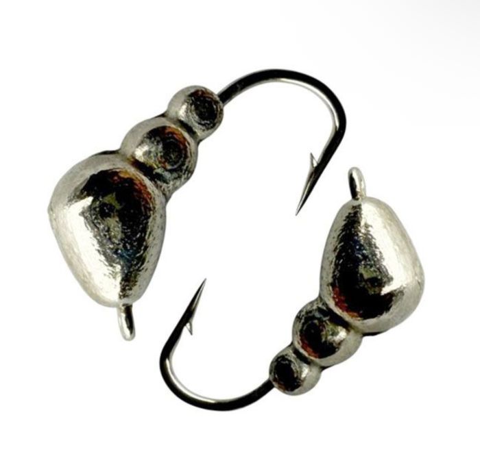 Мормишка Вольфрамова - Мураха №3 - 0.9 г - Прибалтика - Срібло - 10 шт/уп