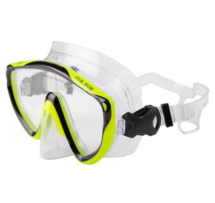 Маска для плавання Dolvor M172P - Жовта