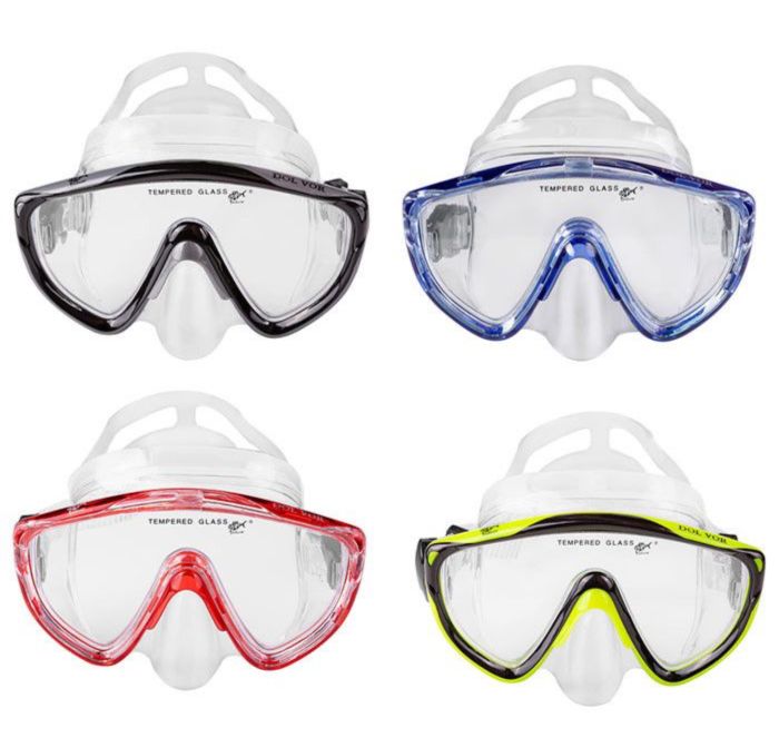 Маска для плавання Dolvor M172P - Жовта