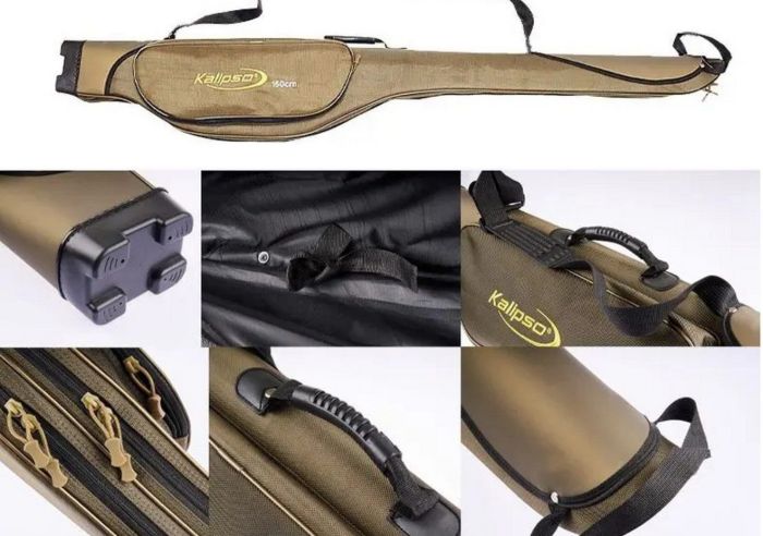 Чохол Kalipso - Модель 1.5/2 - Напівжорсткий - Під котушку - Olive - 150 см