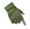 Рукавички тактичні ЗСУ - З відкритими пальцями - М'яка кістка - Хакі