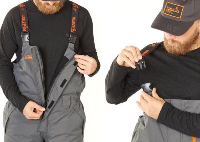 Зимовий костюм Norfin Discovery 2 - Сірий - до –35°C