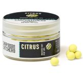 Бойли Carp Catchers Pop Ups Flat Method - Плаваючі - Ø6 мм - Вимитий жовтий - Citrus