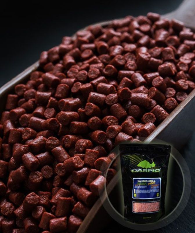 Пеллетс Carpio Halibut+Krill - Гранули Ø4,5 мм