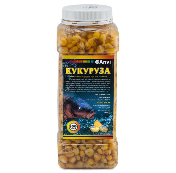 Зернова суміш Anvi - Кукурудза - 1 кг
