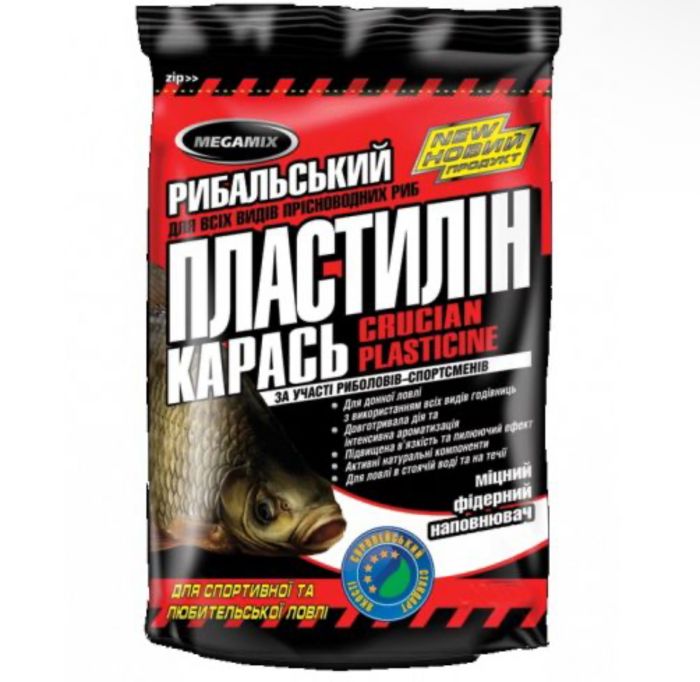 Пластилін Megamix - Карась - 500 г