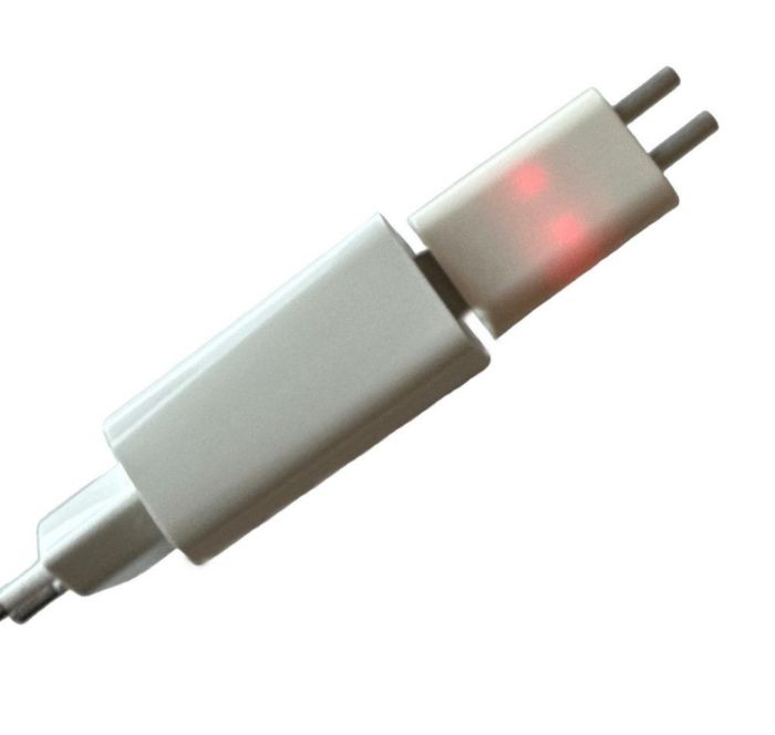 Сигналізатор клювання для фідера - Світловий - 9,5 см - Живлення 2 батарейки + USB зарядка - 2 шт/уп