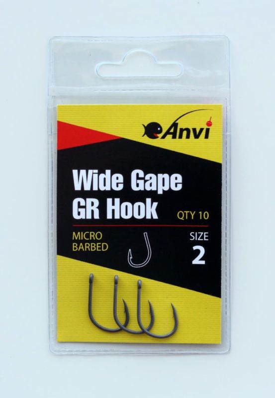 Гачок короповий Anvi Wide Gape GR №2 - 10 шт/уп
