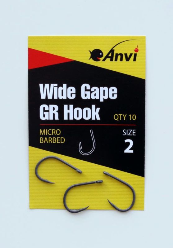 Гачок короповий Anvi Wide Gape GR №2 - 10 шт/уп