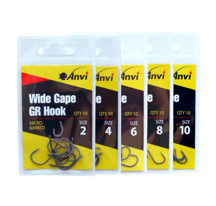 Гачок короповий Anvi Wide Gape GR №2 - 10 шт/уп