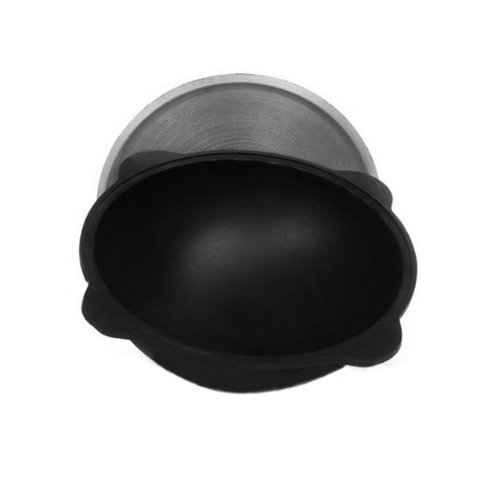 Котел чавунний Узбецький Наманганський кругле дно - З кришкою - 22 л