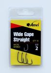 Гачок короповий Anvi Wide Gape Straight №2 - 10 шт/уп