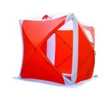 Палатка-куб зимовий одношаровий Lanyu 1941 - Без підлоги - Автомат - 3-х місний - Помаранчева